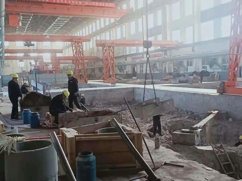 騰飛鑄鋼以正式開工